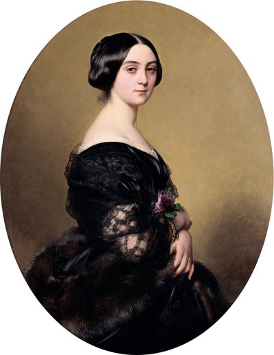 Baronne Henri Hottinguer by Franz Xaver Winterhalter